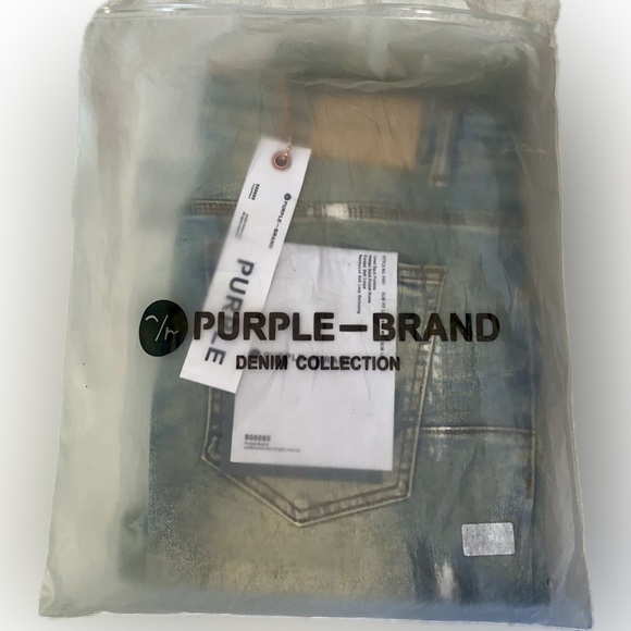 Purple Brand Denim Jeans men’s pants 36 x 32 NWT + FREE SHIPPING (Retail $325) - Picture 6 of 6